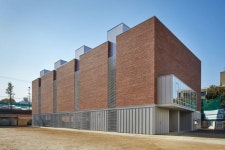 언북중학교 다목적강당