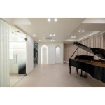 조금 더 높은 개방감을 가자기 위해 중간중간 체크하며 부단히 노력한 흔적😂 . . #피아노학원인테리어 #연습실인테리어 #피아노학원... 