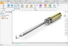 Autodesk Inventor Tutorial #1 | How to make screw diriver. : 네이버 블로그 - 2020 | 여행, 3d 모델링