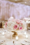 peony centerpiece | 로맨틱, 테이블 센터피스