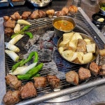 제주도 근고기집, 돈멜🌟 요즘 제주도에 꽂힌 수여미ㅋㅋㅋ 분당... 제주도 근고기집을 발견해서 바로 달려감!! 첫 시작은 버섯을... 