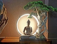 Pin by 두루나무 on DIY Projects in 2022 | Buddha wall decor, Zen garden diy, Buddha decor