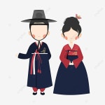 일러스트 한국 일러스트 한복 일러스트, 한복 일러스트, 캐릭터 클립 아트, 한국 전통 의상 PNG, 일러스트 및 벡터 에 대한 무료 다운로드 - Pngtree