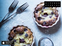 I는 체리 클라푸티 를 @1KitchenStories 를 보고 만들어요- http://itunes.apple.com/app/id771068291 에서 무료 다운로드.... 