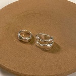 Instagram의 E N C E M O M E N T • 앙스모멍님: “. Mini Wave Ring + Double Line Ring ENCEMOMENT.KR #encemoment #앙스모멍”