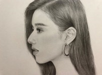 434 Likes, 12 Comments - 우현정 (@drawhj) on Instagram: “😙 - - - #소묘 #인물화 #일상 #드로잉 #인물드로잉 #연필드로... 
