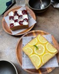 cute aesthetic cafe toast lemon berry and cream cheese | Cafe food, Food, Jam toast