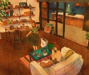 새 옷 (New cloth) by 퍼엉 on Grafolio