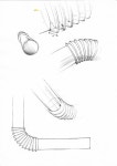 기초디자인 형태&구조의 이해 빨대 스트로우 (오투미술학원) | 산업 디자인 스케치, 제품 스케지, 드로잉 강좌