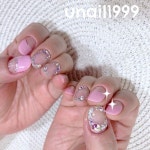 @unail1999(유네일)  네일 네일샵  마두동네일샵 마두동네일 일산네일  스와로브스키 글리터네일 웨딩네일  젤네일 젤패디... 