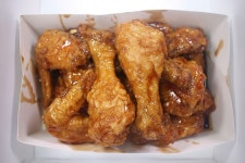 눈꽃마늘맛이 뭐에요? 궁금해서 먹어본 호식이두마리치킨 신제품 | 치킨 윙