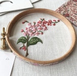 프랑스자수 그 다양한 색감들