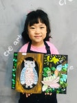 부엉이[ 크라인 6세 수업 / 시흥시 정왕동 배곧 미술학원 - 창의미술 크리아트]