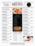 Food Menu Flyer Templates Food Menu Flyer Templates in 2022 | Food menu, Food, Menu flyer