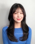⠀ 무겁게 뚝 떨어지는 긴머리가 아닌 여성스럽고 볼륨감 있는 스타일로 연출 가능 하답니다…” 일산미용실 그레이큐브 1호점 원장 한나... 