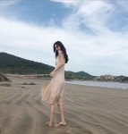 비비드쥬 투칼라 롱 쉬폰 원피스