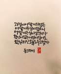 동그라미 작가님 글귀 캘리그라피❤️ | 삶의 교훈 인용구, 영감을 주는 인용구, 손글씨 문구