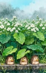 꽃 드로잉 | 오일 파스텔 그림, 동화 삽화, 수채화