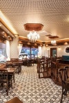 [No.4396 금별맥주] 패턴 타일과 조명으로 포인트를 준 한국식 레트로 컨셉 호프집 인테리어
