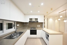 [부천 옥길 호반 베르디움 34평] 신축 아파트 부분 리모델링 공사 인테리어- 매입 간접 조명과 루씨 에어 실링팬으로 아늑한 분위기 연출하기!... 