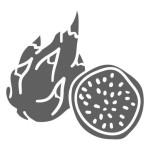 Dragon Fruit Pitaya PNG Design