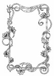 Nouveau Border by Ophelia11 on DeviantArt vine inlay ideas in 2024 | Art nouveau pattern, Art nouveau illustration, Art deco borders