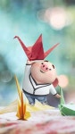 Pin de Kkakka en 도니일러스트 | Cute cerditos, Cerditos, Hacer fondos de pantalla