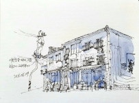 my drawing에 있는 madame_sunny_님의 핀 | 그림, 어반 스케쳐스, 장소