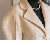 셀럽들이 사랑하는 브랜드, DINT [J1367 쉐리빈 퍼프 슬림 하프 싱글 자켓(3rd REORDER)]