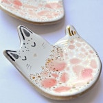 Purrmaid Ring Dish/Tea Bag Dishset of 2 Tea Bag Dish | 도예, 도자기