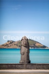 제주 감성 가득한 돌하르방과 에메랄드빛 바다 I 클립아트코리아