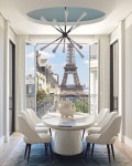 Dining Room with an Iconic Parisian View - 2023 | 식당