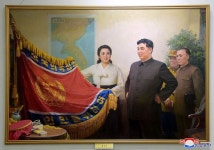 조선민주주의인민공화국창건 70돐경축 국가미술전람회 개막 | 朝鮮戦争