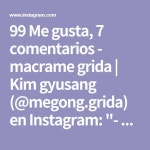 grida) en Instagram: - #매듭을그리다 #내가만듦 #내꺼 #끈은위빙팩토리 | Comentarios, Instagram