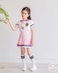 세라톡톡주니어스쿨 | 엘리스 세라 투피스-핑크 (셔츠+치마)주니어 합창단 스쿨룩 - 2020 | 핑크 셔츠, 아동복, 합창단