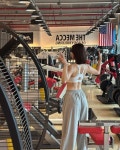 급급 강릉 놀러간 김에 원주 들려서 오짐 원정 운동🅾️🏋🏼♀️✨ 차 밀려서 늦게 도착해가지구,,다른 머신 써볼 시간이 별로 없었어요... 