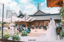 송도 센트럴파크 한옥웨딩, 경원재 야외결혼식 - 송도웨딩홀 경원재 바이 워커힐 스냅 한복 웨딩드레스