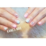 💅 #별네일 ~💥🎶 .  #네일 #예쁜네일아트 #젤네일디자인 #프렌치네일 #젤매니큐어 #젤네일추천 #강스네일 #애오개역네일샵 #애오개네일샵... 
