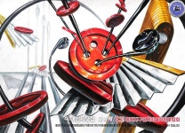 [디자인] 입시반 주말반 기초디자인 4절 A+ 우수작 - 2022 홍대앞입시미술실기대전 - 홍대앞미술학원 BEST