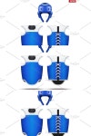 Blue Taekwondo equipment set | 스포츠