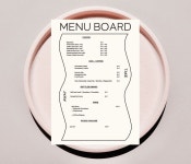 르엠 디자인 | Menu design inspiration, Menu design, Visual identity design