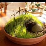 Easter Project. Touching... What a message! | 꽃, 꽃꽂이, 데코