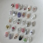 겨울네일 nails nailart