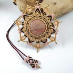 Pin de 은월 en 원석마크라메 | Joyas, Collares macrame, Collares