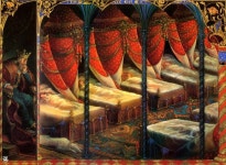 Kinuko Craft - The Twelve Dancing Princesses | 예술, 동화 삽화, 삽화
