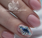 Pin de 세라 이 en 네일아트 (con imágenes) | Uñas, Uña decoradas, Cristales