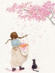 사람에 있는 영미 김님의 핀 | 고양이 아트, 귀여운 예술, 예술 그림