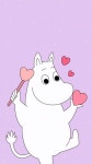 • MOOMIN 해피무민: 배경화면/잠금화면 | วอลเปเปอร์ขำๆ, คาวาอี, ภาพวาด