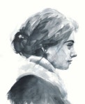 Black and White Watercolor Portrait From Photo - Etsy - 2023 | 초상화 예술, 예술 그림, 수채화 삽화