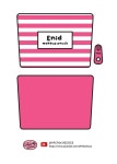 [✨paperdiy✨] Enid Make up💄toca boca hair salong | paper cosmetics 이니드 화장하기 종이놀이 토카보카 헤어살롱